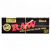   RAW -  Classic BLACK 1,25 - 78  (50 )