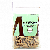    6 Mascotte Slim Extra Long - Brown (Organic) - 120  ( ) 